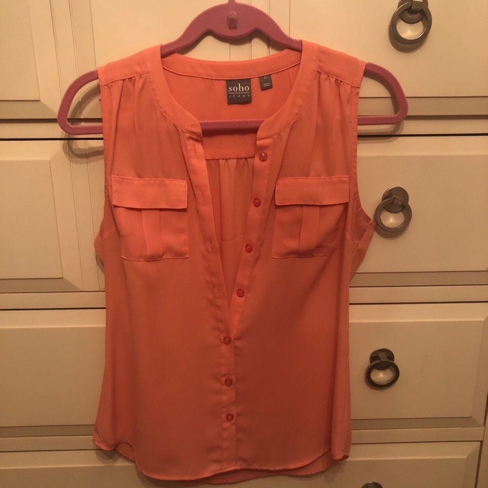 New York & Company Sleeveless Shirt - XS